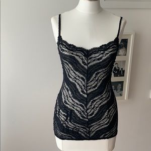 Intimately free people XS black lace cami